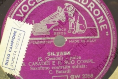 Silvana - (Secondo Casadei) - Polca - sax contralto solista C. Baiardi - 25-06-1958