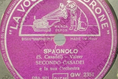 Spagnolo - (Secondo Casadei) - Valzer - 11-07-1957