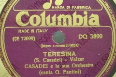 Teresina - (Secondo Casadei) - Valzer - canta G. Fantini - 12-10-1950