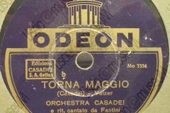 Torna Maggio - (Secondo Casadei) - Valzer - ritornello cantato da Fantini - 1936-1937