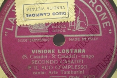 Visione lontana - (Secondo Casadei) - Tango - canta Arte Tamburini - 25-06-1958